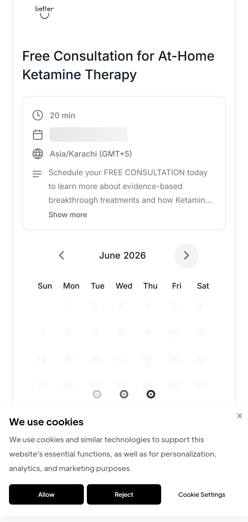 BetterUCare mobile Process