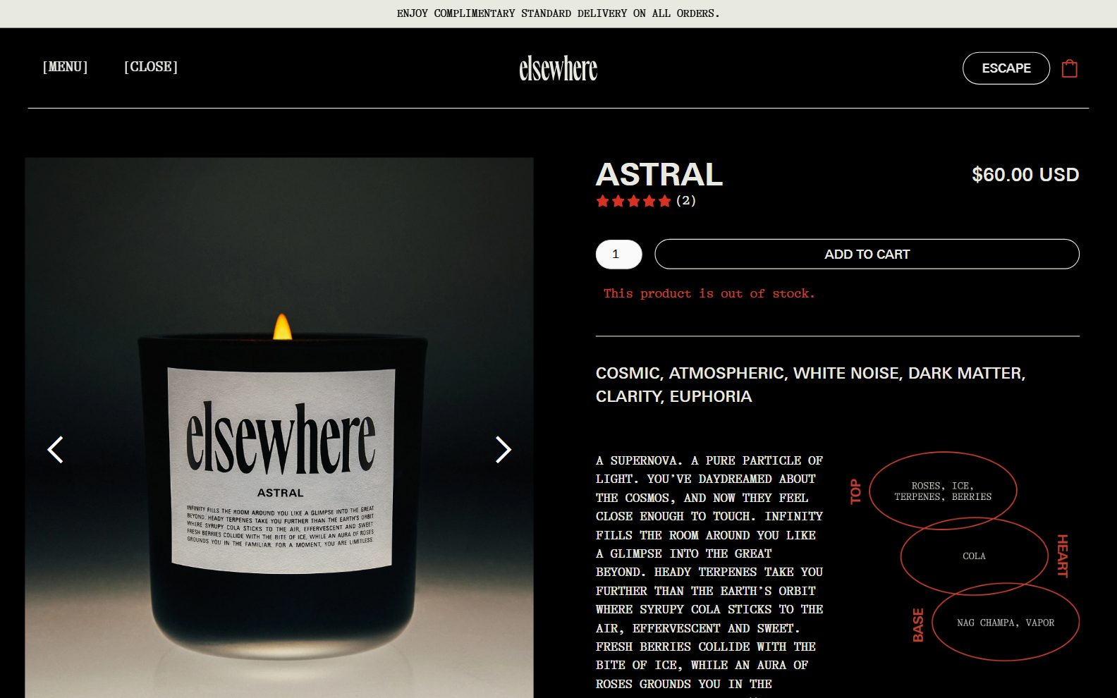Elsewhere Product