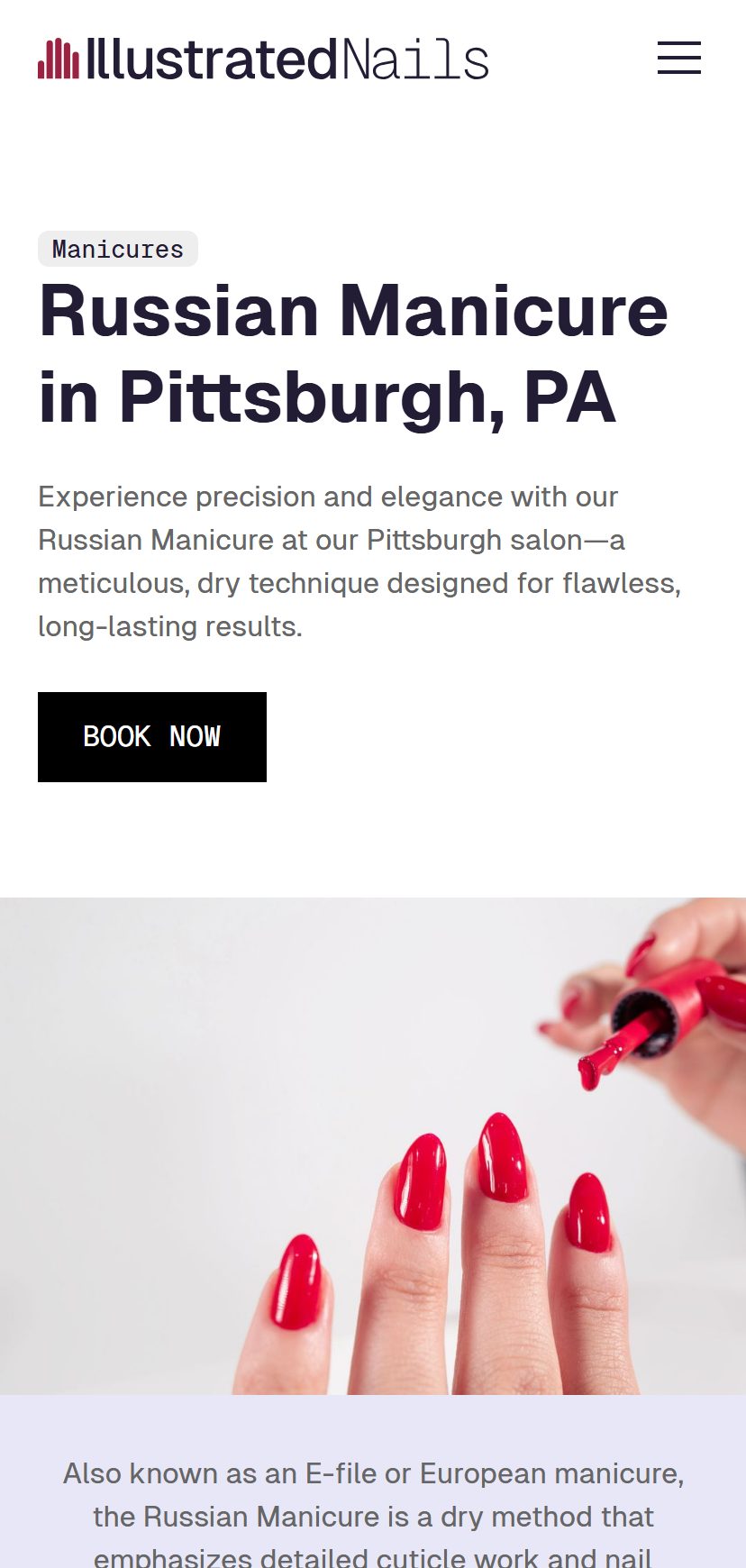 Illustrated Nails mobile