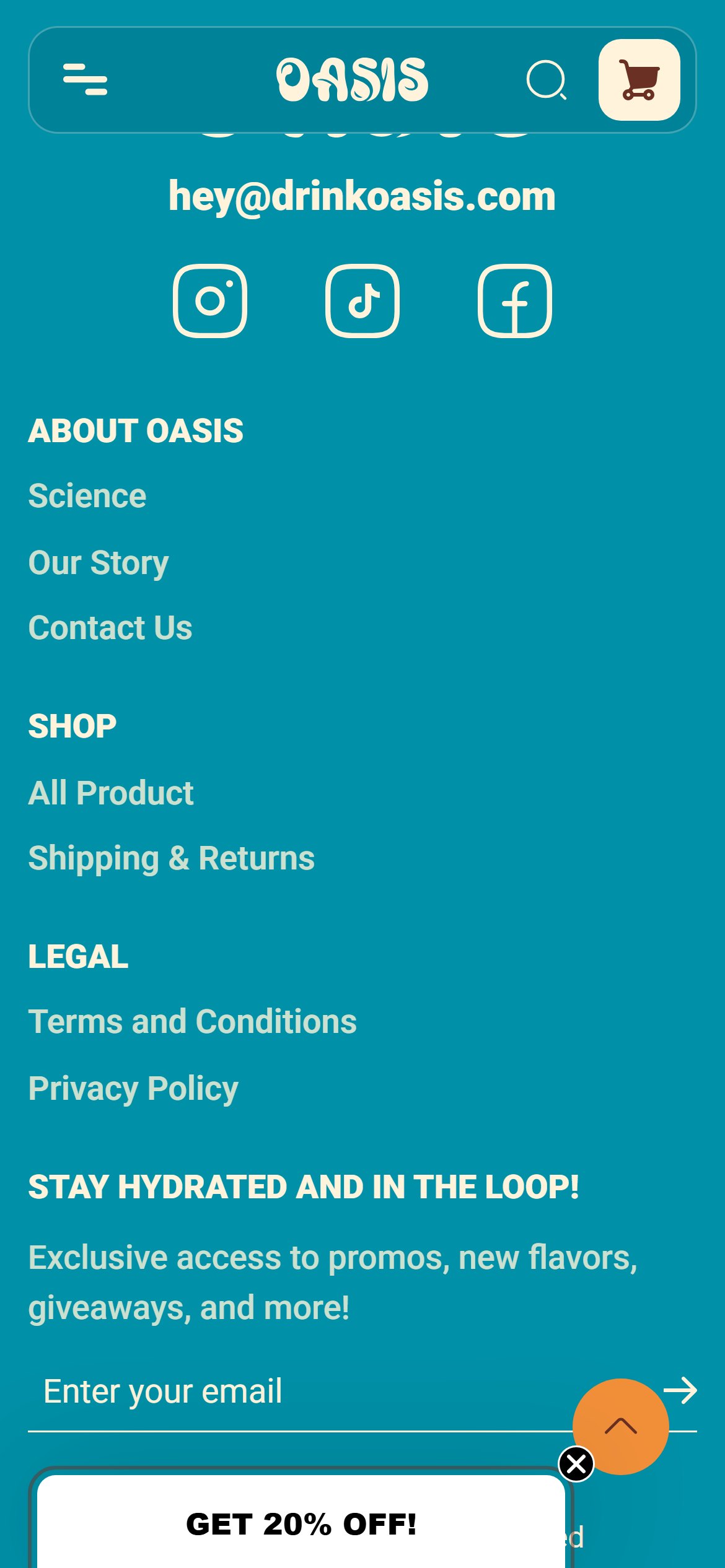 Oasis mobile shop