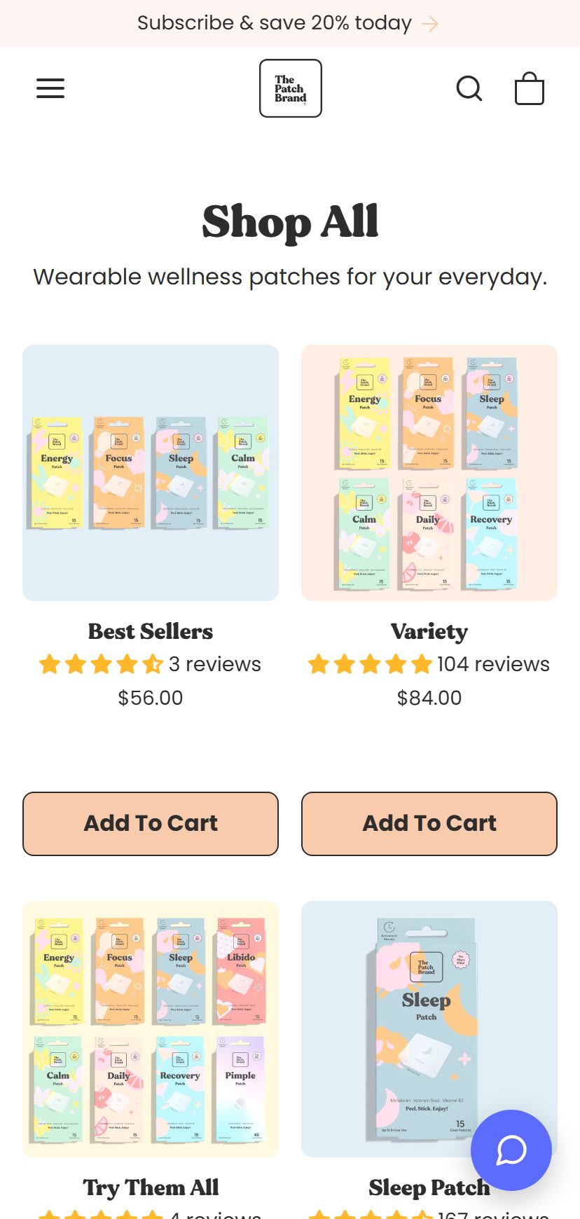 Patch mobile product