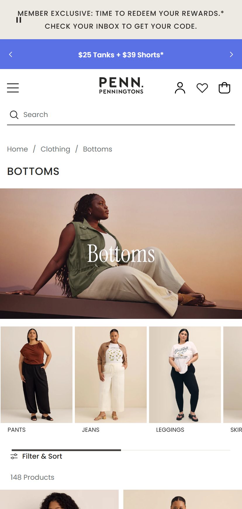 Penningtons mobile Fit